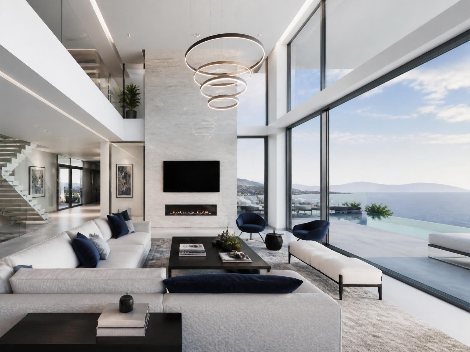 Luxury modern home interior